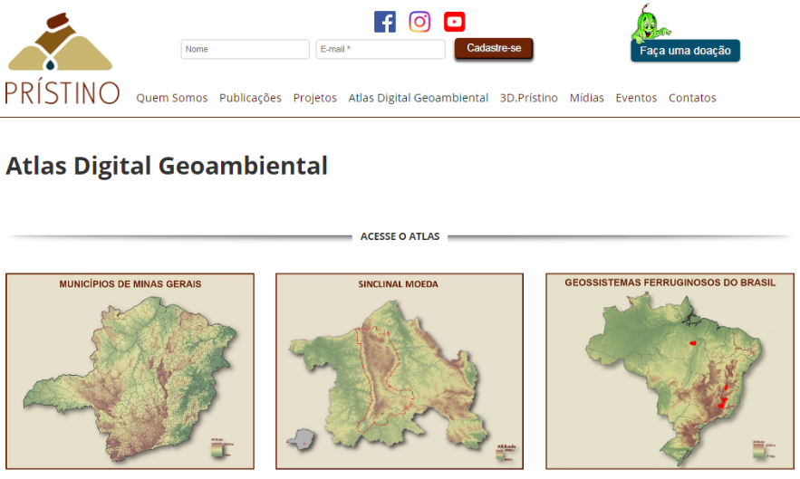 Atlas Digital Geoambiental do Instituto Prístino