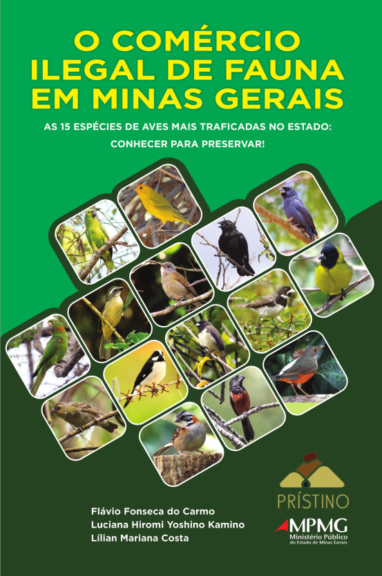 Imagem capa livro comercio ilegal de fauna