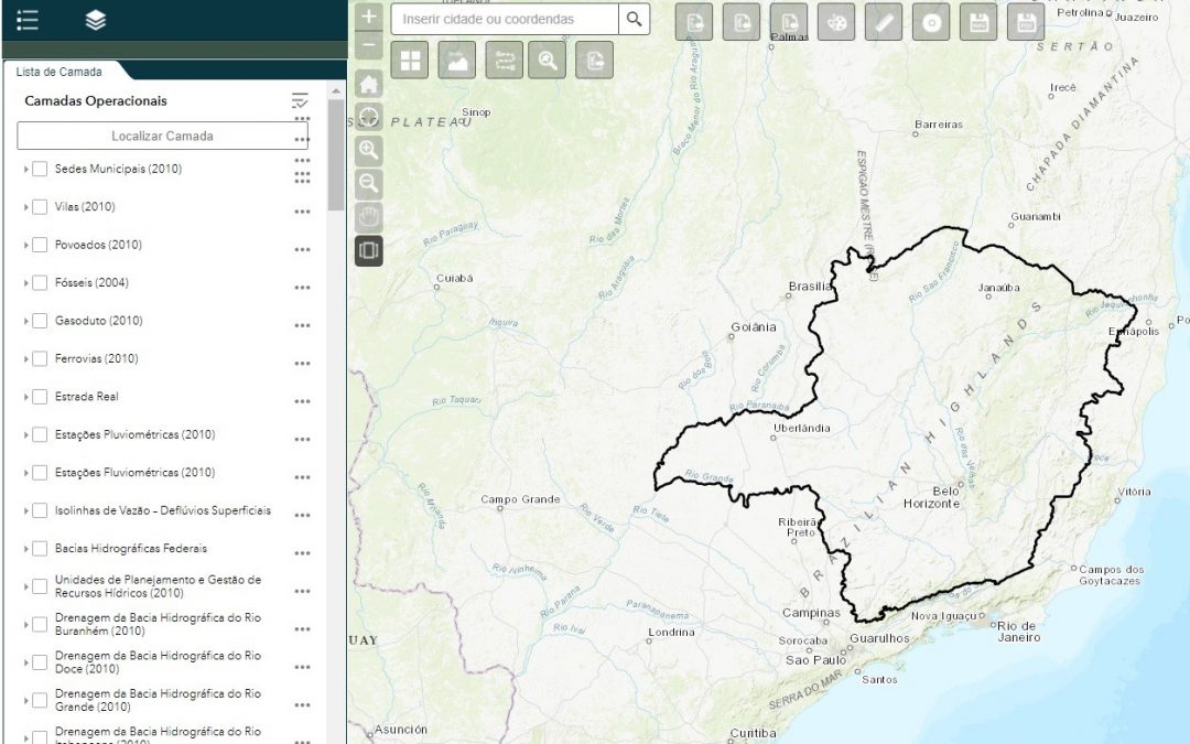 Atlas Digital Geoambiental – Novo Layout, acesso e como localizar uma camada