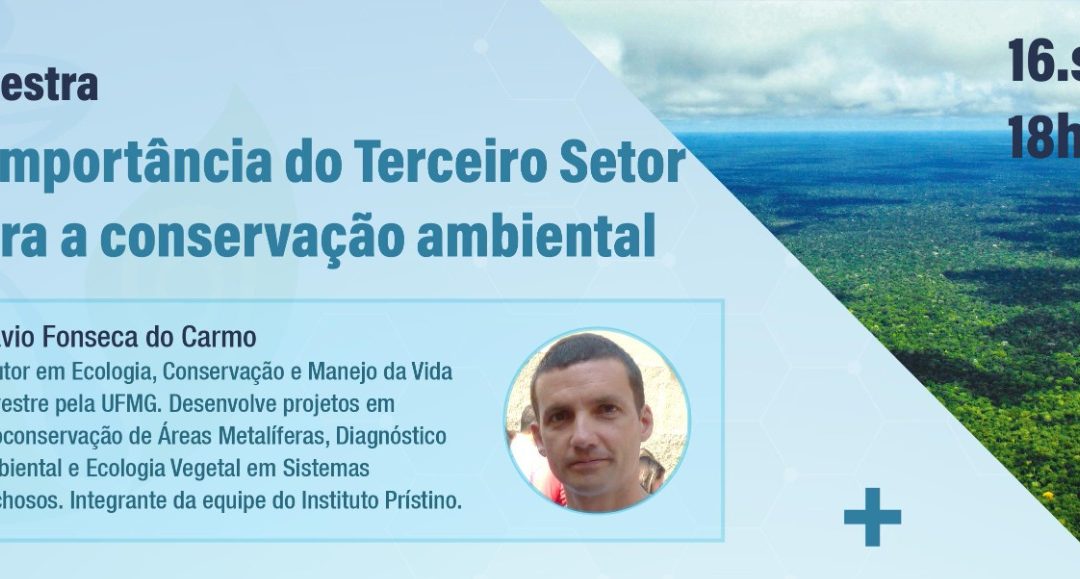 Palestra: A importância do Terceiro Setor para a conservação ambiental